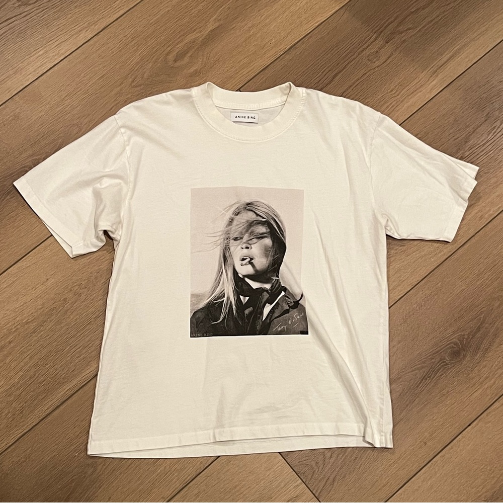 Anine Bing graphic t shirt